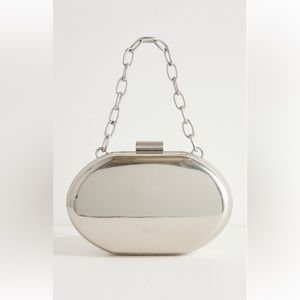 SIMKHAI Sol Metal Oval Cluth